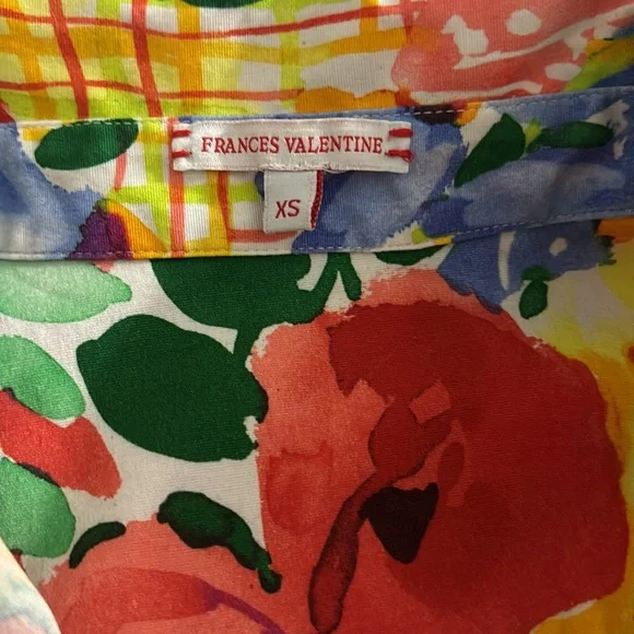 France’s Valentine Bella Picnic Cotton Shirtdress size XS - Picture 4 of 10